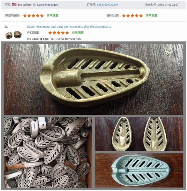 Custom Zinc Alloy Die Casting Machinery Parts with Polishing
