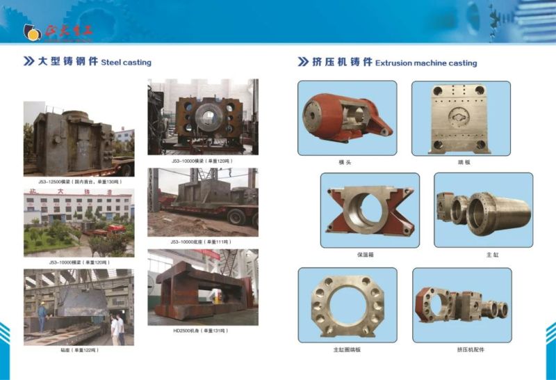 Sliding Block Large Carbon Steel Sand Casting for Forging and Press Machine