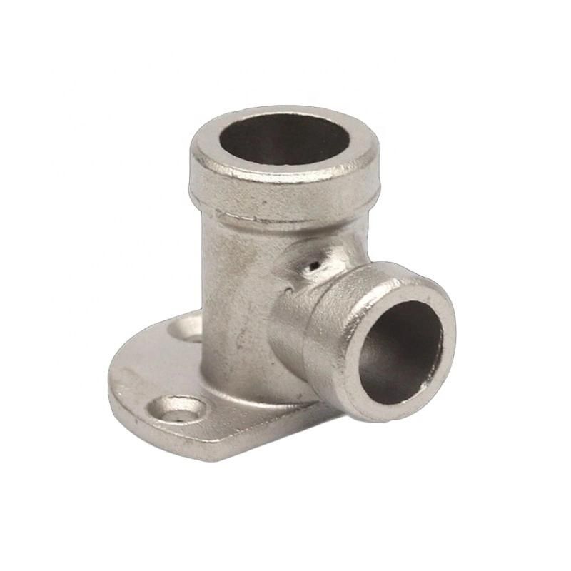Drawings Customized Stainless Steel Lost Wax Casting Elbow Flange Pipe Fittings