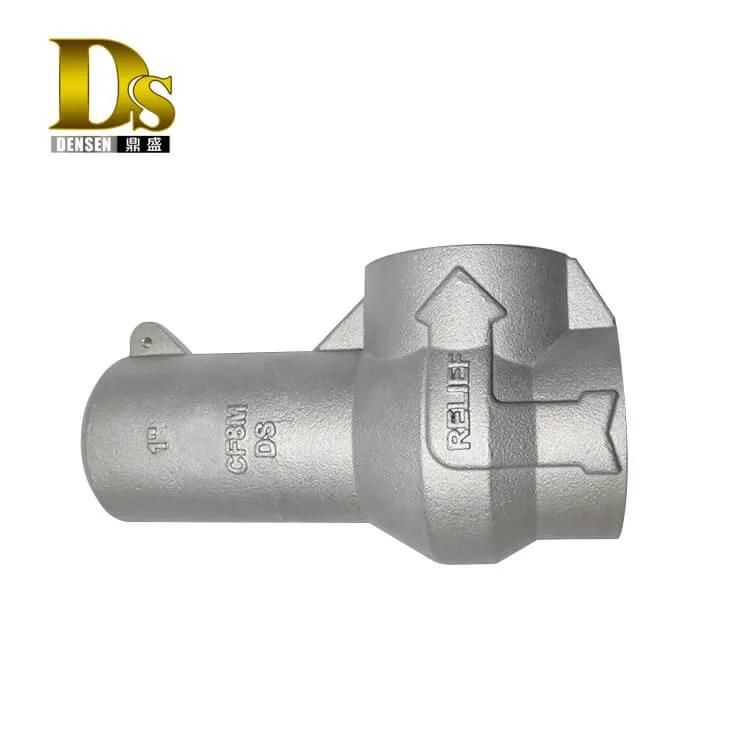 Densen Customized Wcb Machining Cast Iron Investment Silicon Casting Part Casting Foundry Anyt Cast Valve Body