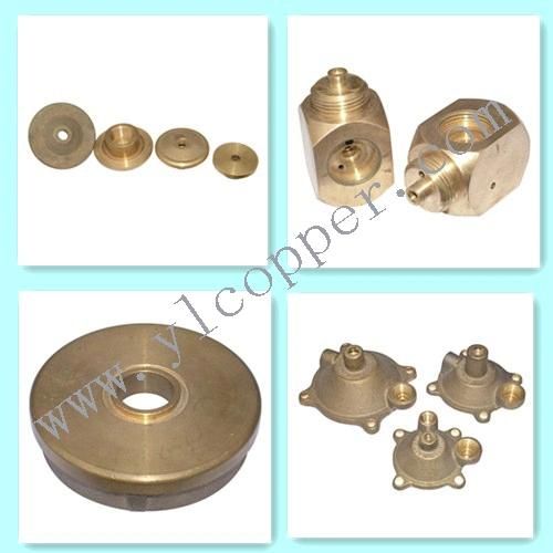 Red Brass Sand-Casting Parts for Solenoid Valve