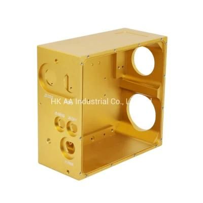 Customized 5 Axis CNC Milling Brass Electrical Motor Housing