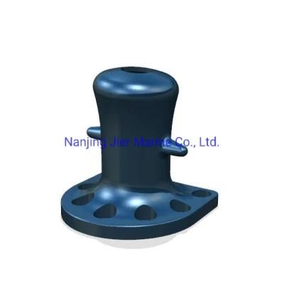 Mooring Bollard Single Bitt Bollard Marine Equipment Marine Part Cast Steel Bollards