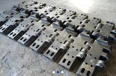 Custom Cast Iron Track Shoe for Crawler Crane