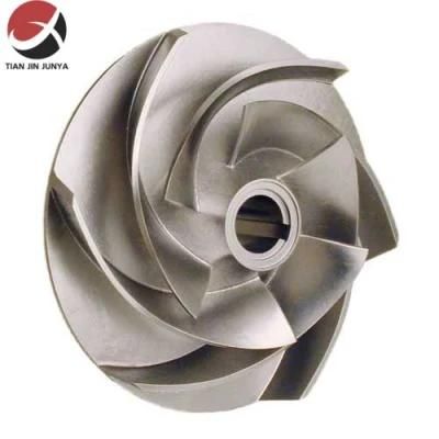 Manufacturer Precision Casting Stainless Steel Pump Semi Open Impeller