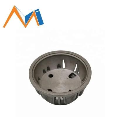 Low Price Die Casting Aluminum Alloy LED Lamp Base Parts with Powder Spraying