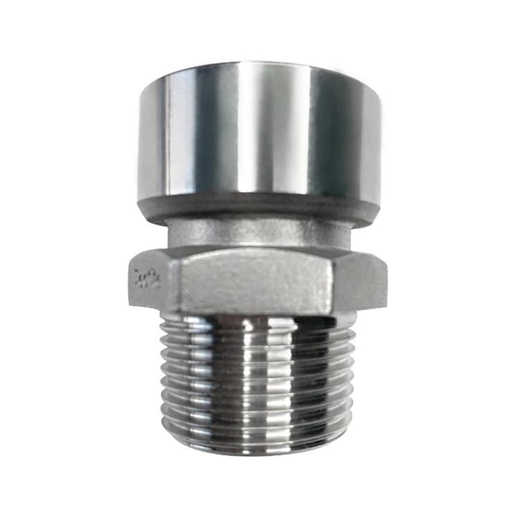 Stainless Steel Mirror Polished Lost W Ax Casting Reducer Connector Threaded Pipe Fittings