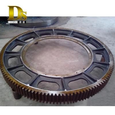 Densen Customized Steel Gear Ring for Transmission for Ball Mill