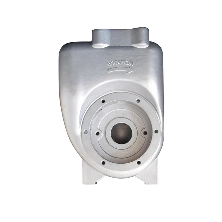Densen Customized Electrogalvanizing Investment Castings Lost Wax Impeller Submersible Pump Part