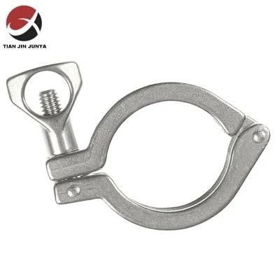 Customized Investment Precision Casting Heavy Duty Stainless Steel Pipe Clamp Without ...