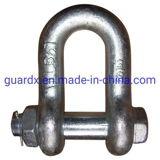 Factory Price Rigging G80 Bolt Type Dee Shackle