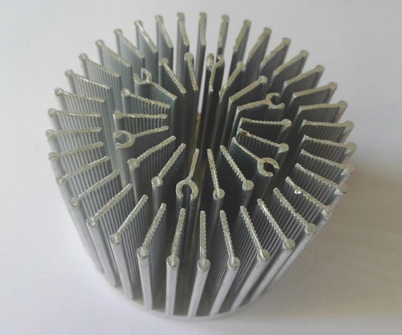 1070 Aluminum Cold Forged LED Heat Sink