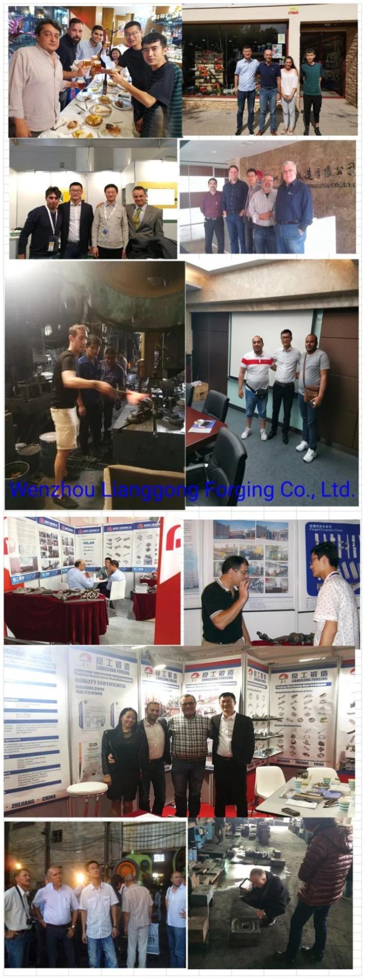 Heavy Hot Forging OEM Special Forging Parts Service Machining Forging Fitting Parts