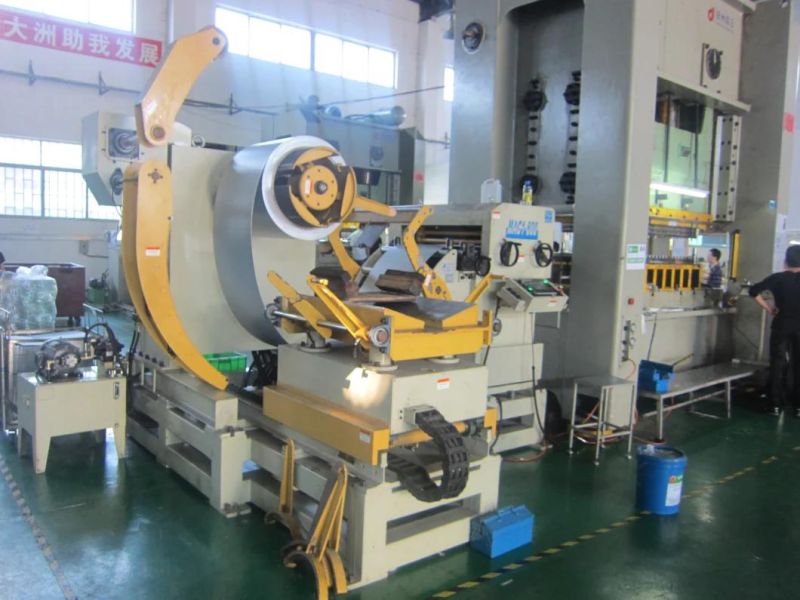 Stamping Coil Press Feeding Equipment Punch Uncoiler Straightener Feeder for Blanking Machine (MAC1-800)