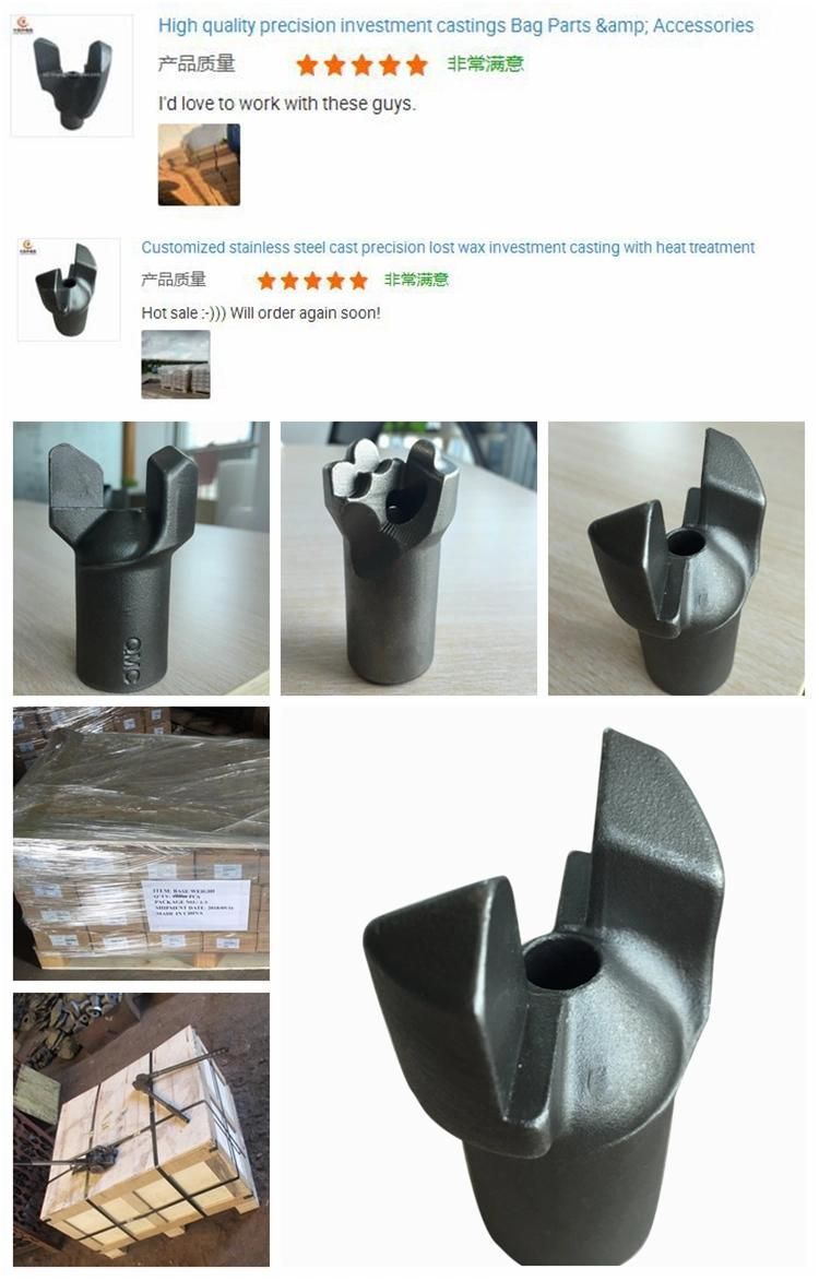 Customized 4140 Steel Investment Casting Agricultural Machinery Parts with Polishing