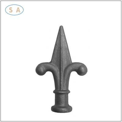 OEM Ductile Wrought Iron Sand Casting Fence Head