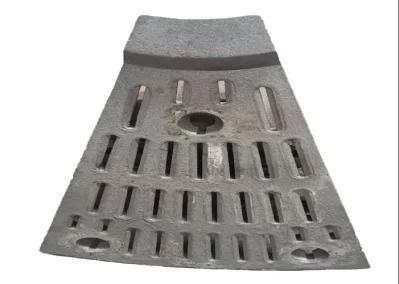 OEM Sand Casting High Manganese Steel Casting Parts Wear Plate