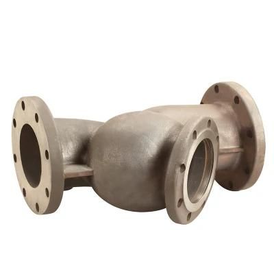 Pump Body Shot Blasting Water Glass Investment Sand Casting Stainless Steel Pump Parts