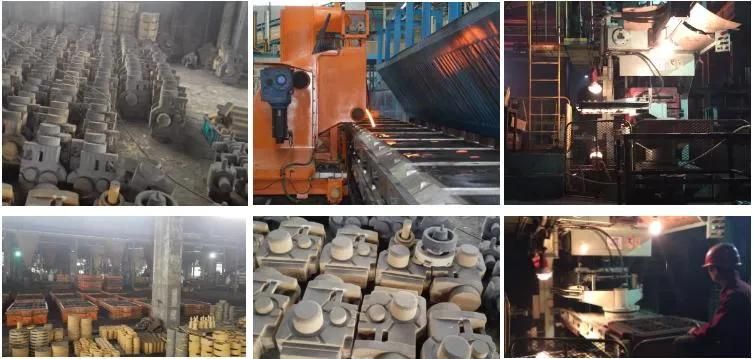 Fabricated Custom Ggg50 Ductile Casting Iron Flange From China Foundry