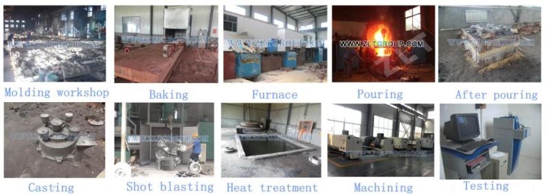 Sand Casting Stainless Steel/Carbon Steel Pump Bowl Pump Diffuser