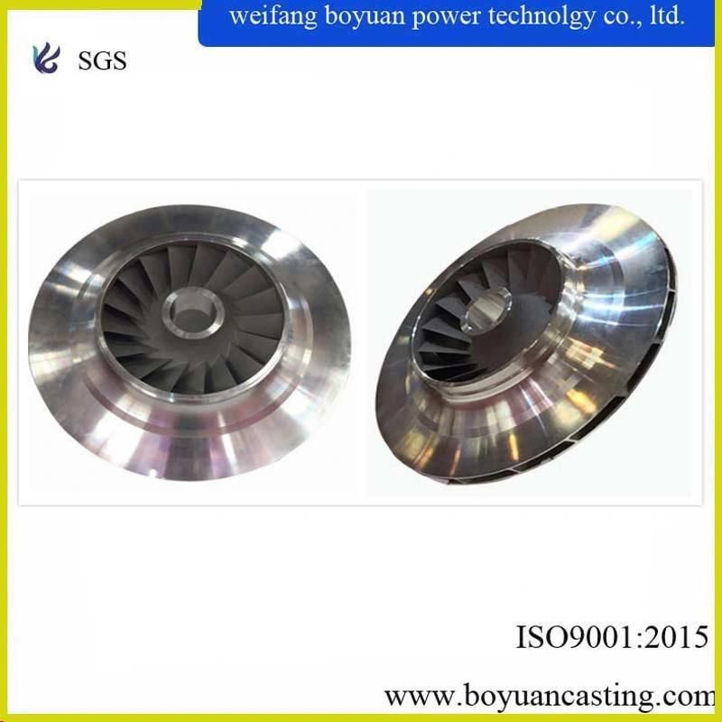 High-End Custom Production Aluminum Alloy Casting Centrifugal Fan Impellers