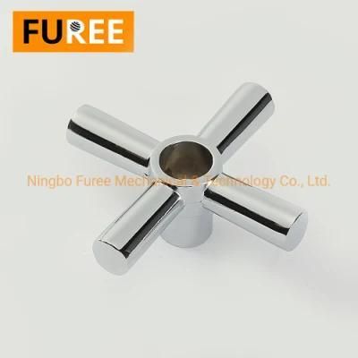 Faucet Handle Zinc Plated Die Casting Parts Metal Casting Parts