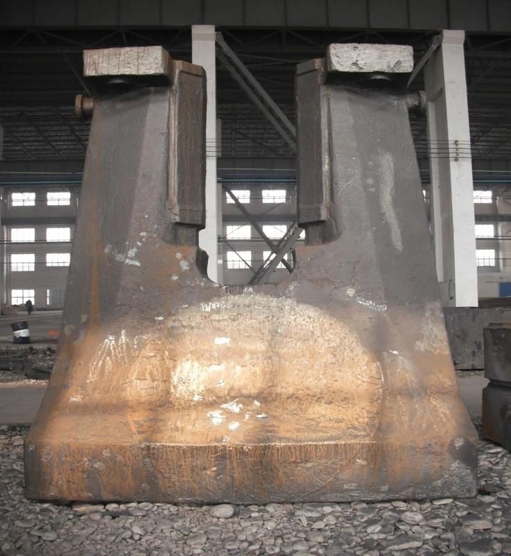 Heavy Casting Steel Products for Slag Pot/Rolling Mill Housing/Anvil Block/Machine Rack/Generator