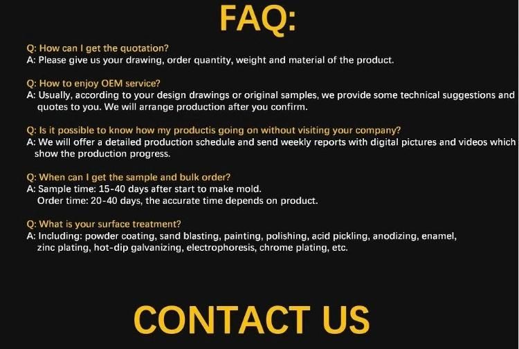 Custom Aluminum Die Casting Railway Parts and Accessories with Anodizing
