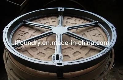 China Factory Sii Clear Opening 600mm Cement Filled Manhole Covers