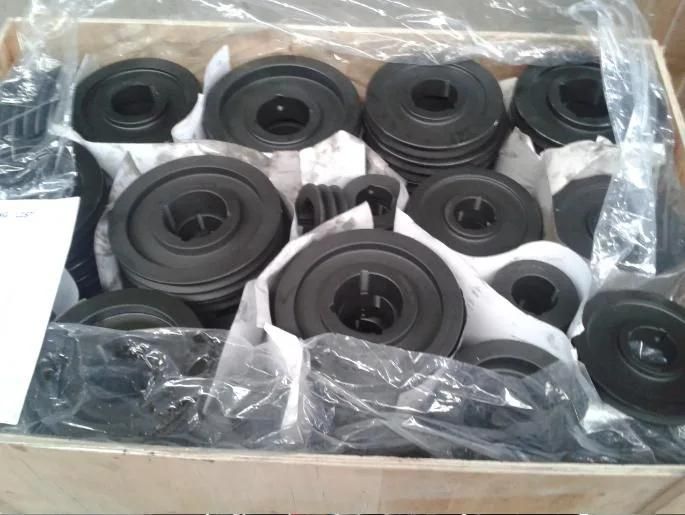 Small and Large Iron Casting V-Belt Pulley Wheels