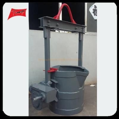 Light Iron Barrel Hot Metal Ladle for Foundry