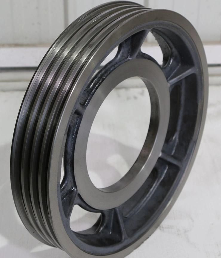 Hebei Manufacturer, Ductile Iron Green Sand Casting Pulley for Agriculture
