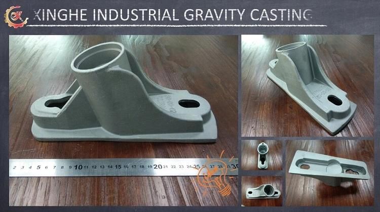 Custom Aluminum Alloy Gravity Casting A356/380 Motor Parts with Electroplating