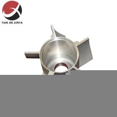 Stainless Steel Machinery Parts Impeller Connector Lost Wax Casting Pipe Fittings