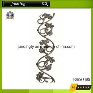 Wrought Iron Scroll Cast Iron Panel for Wrought Iron Gate or Fence