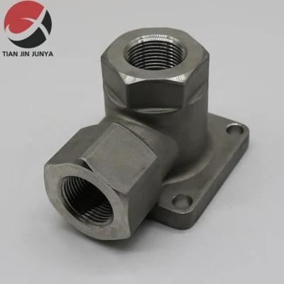 Factory Stainless Steel Duckbill Elbow Pipe Fittings Pipe Sockets Clamp Lost Wax Casting ...