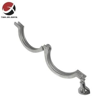 Customized Investment Precision Casting Heavy Duty Stainless Steel Pipe Clamp Without ...