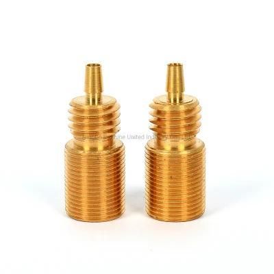 Wholesale Plumbing Brass Valve Fitting/ Brass Machine Parts/ Straight Gas Fitting