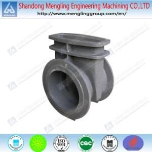 Gray Iron Pump Hydraulic Gate Valve Body