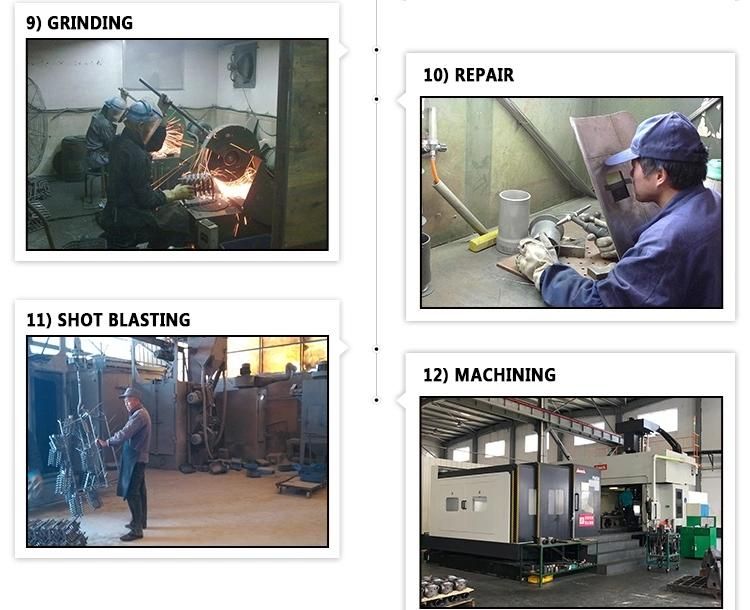 Steel Precision Casting Investment Casting with CNC Machining
