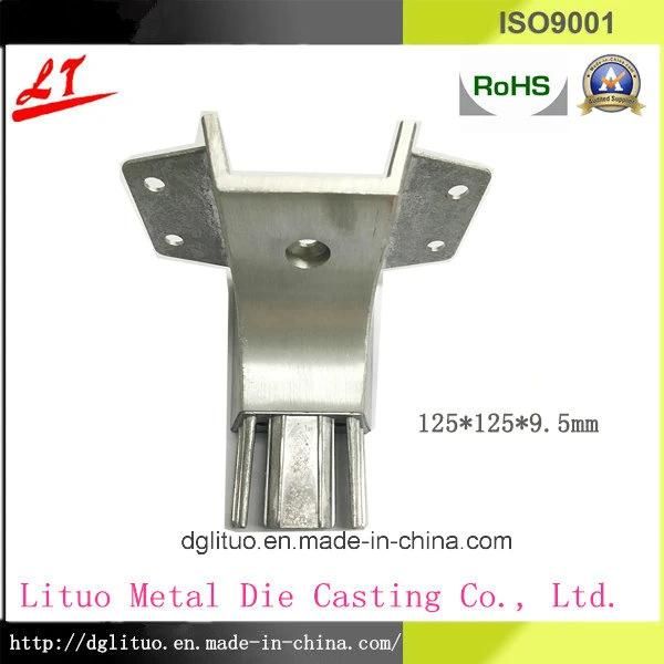 Customized High Pressure Aluminum Die Casting Metal Furniture Leg with Spray Coating