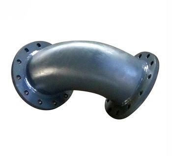 Foundry Investment Casting Flanged Ductile Iron Cast Iron Elbow Tee Pipe Fittings in China