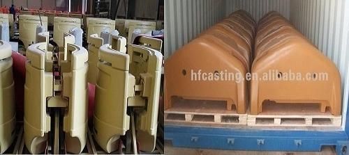 Customized V-Process Sand Casting, Counterweight for Conveying Machinery