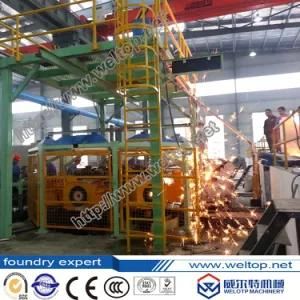 Eight-Station Centrifugal Casting Machine for Auto