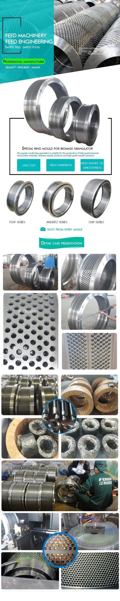 Perfect Pellet Die & Ring Die & Mill Die for Pellet Mill