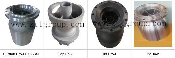 Sand Casting Stainless Steel/Carbon Steel Pump Bowl Pump Diffuser