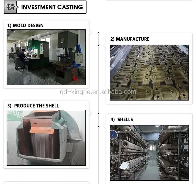 Customized Stainless Steel Investment Casting 304 High Precision Casting Parts