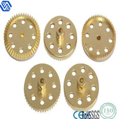 Special OEM Custom Copper CNC Special Spare Parts with Hole