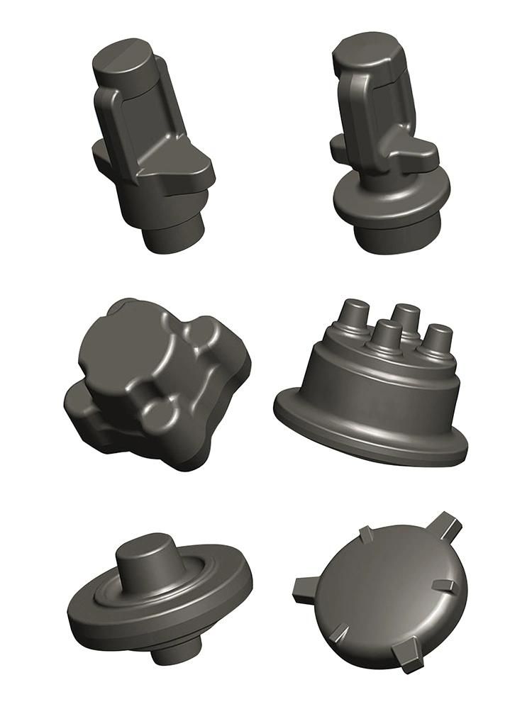 Densen Customized Forged Bonnet and Flange Valve Gate for Oil Field Equipment