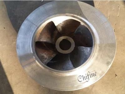 Foundry Customized Cast Iron Impeller for Pump Part